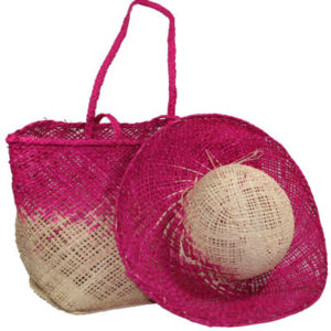 Beach Matching Set Bag & Hat-1537